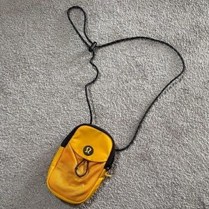 lululemon athletica Mini Crossbody Bag in Yellow and Black